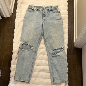 Abercrombie & Fitch The Dad High Rise, Curve Love, 12L